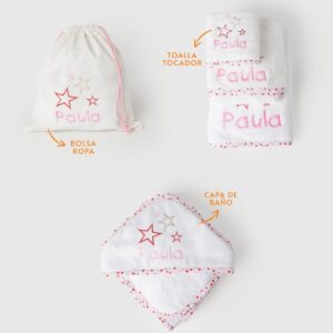 Pack viajero estrellas rojas